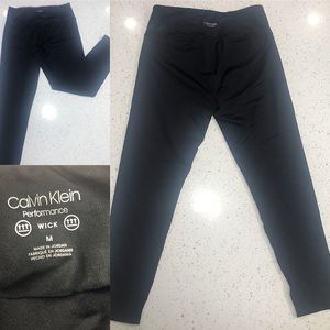 Black Calvin Klein leggings size Medium
